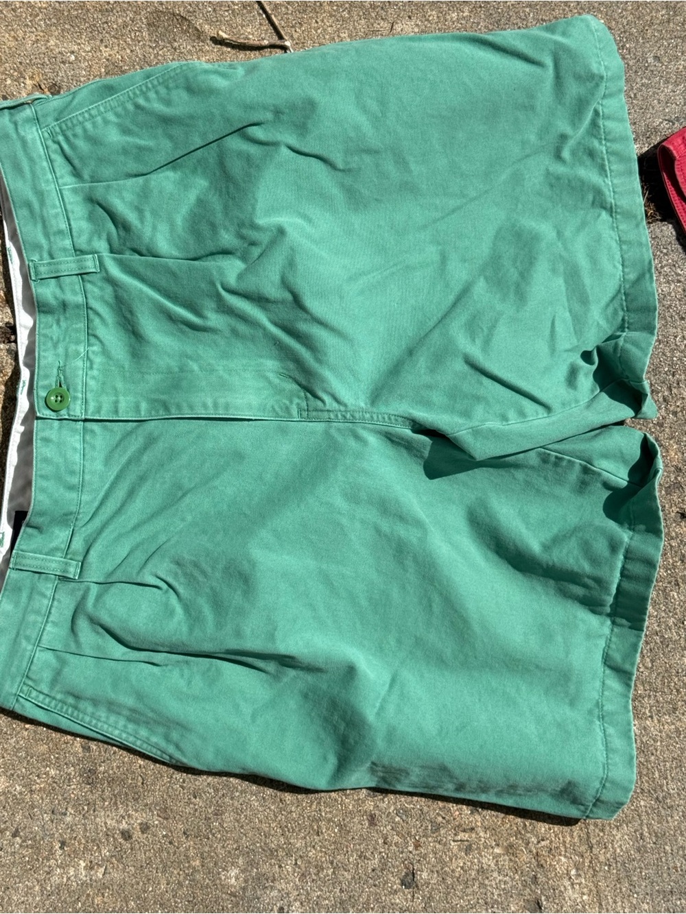 Old Navy Green Flat Front Men's Shorts